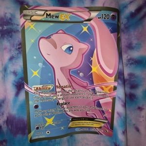 MEW Pokémon Tie-Dye Large